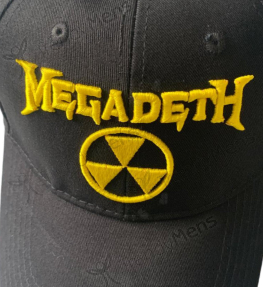 Buy Megadeth Baseball Cap Hazard Logo Online