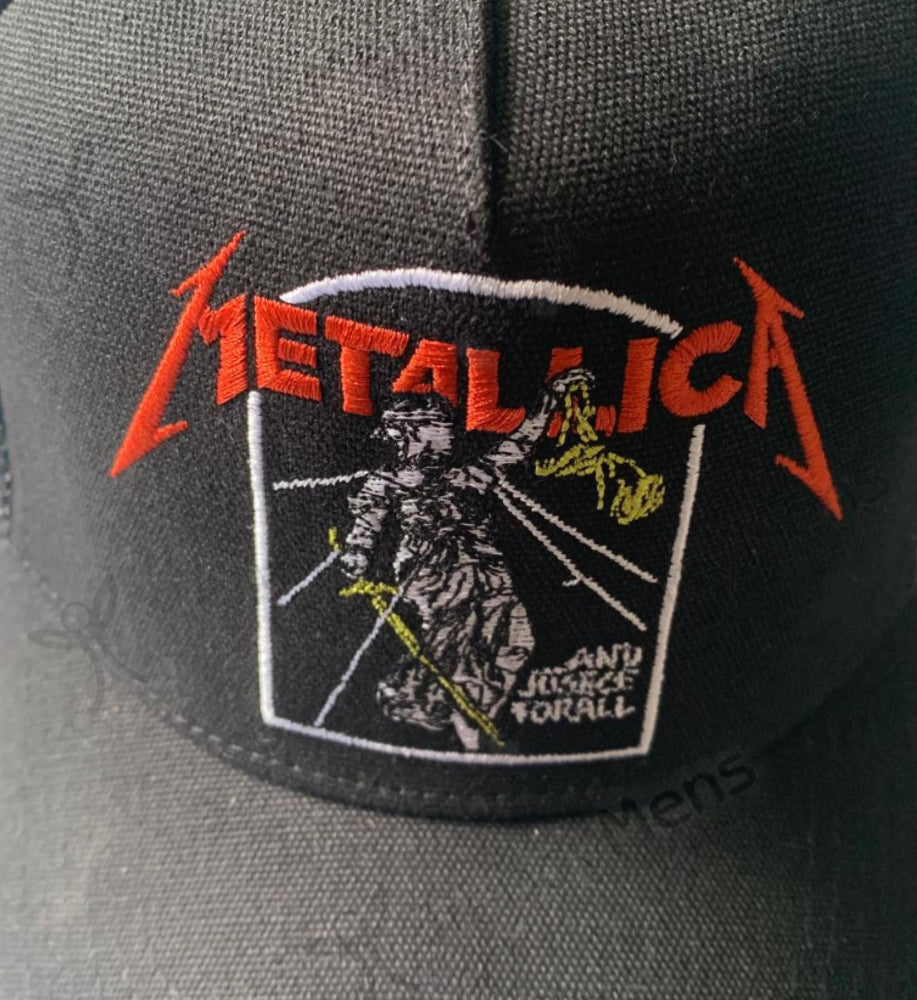 Buy Metallica Justice For All Trucker Cap Online