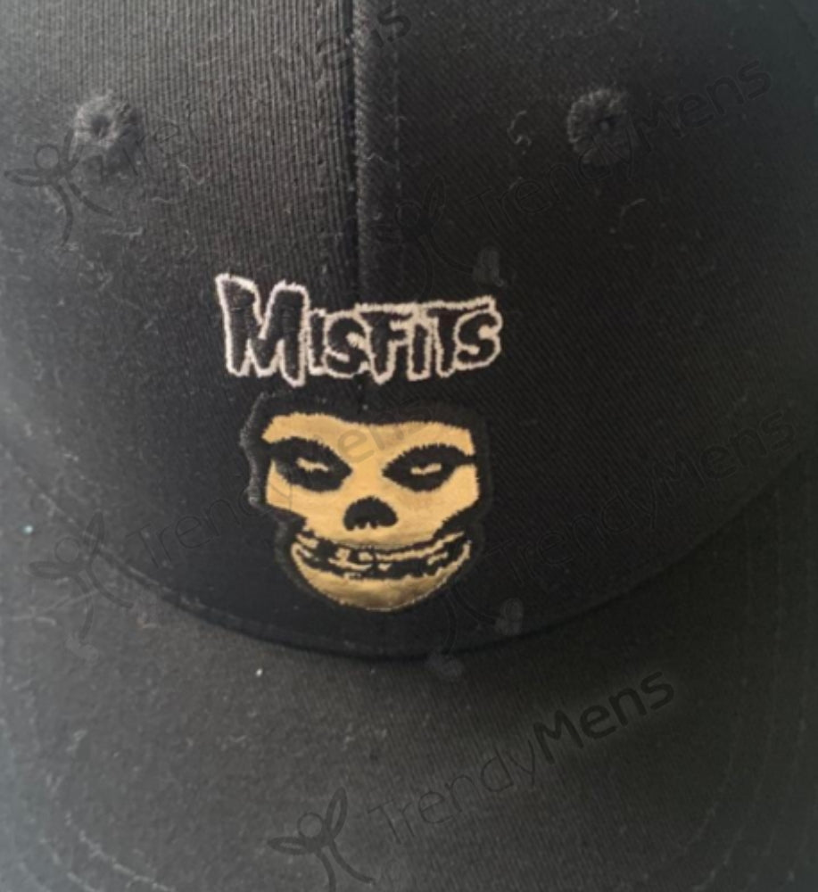 Buy Misfits Logo and Gold Fiend Baseball Cap Online