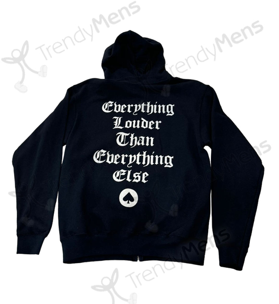 Motorhead - England Zipped Hoodie - Black