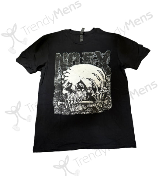 NOFX Skull Never Die Men's T-Shirt - Black