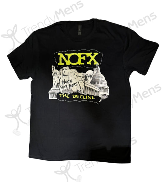 NOFX The Decline Men's T-Shirt - Black