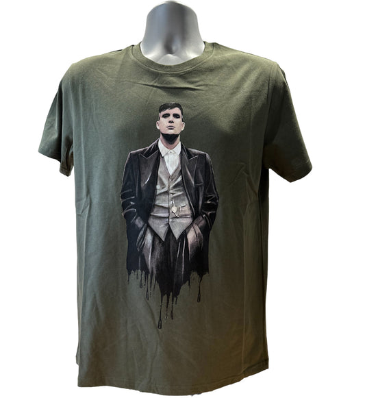 Peaky Blinders - Dripping Tommy Men's T-Shirt - Green