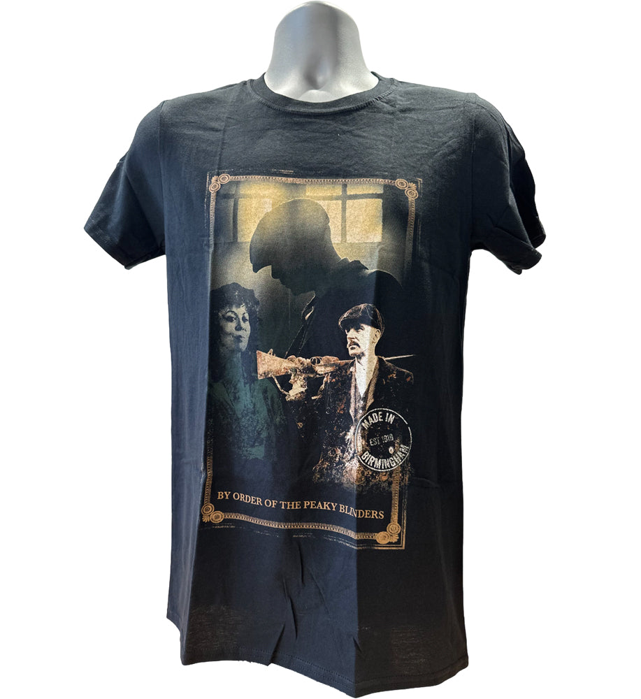 Peaky Blinders - Shotgun Men's T-Shirt - Black