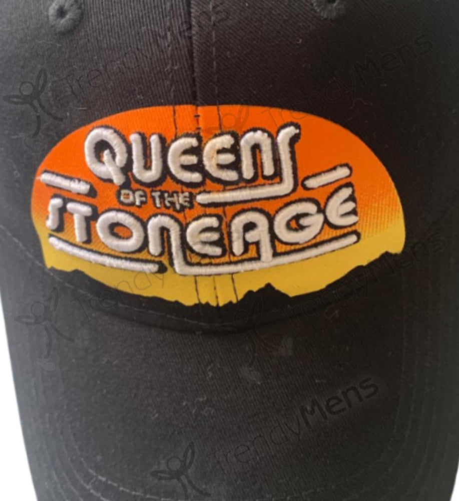 Buy Queens Of The Stone Age Sunrise Logo Baseball Cap Online