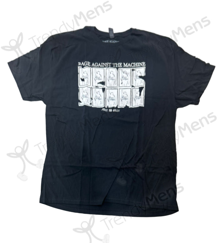 Rage Against The Machine Post No Bills T-Shirt - Black