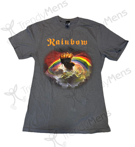 Rainbow - Rising Distressed T-Shirt - Charcoal Grey