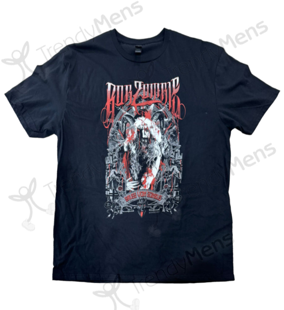 Rob Zombie Krampas Zombie T-Shirt - Black