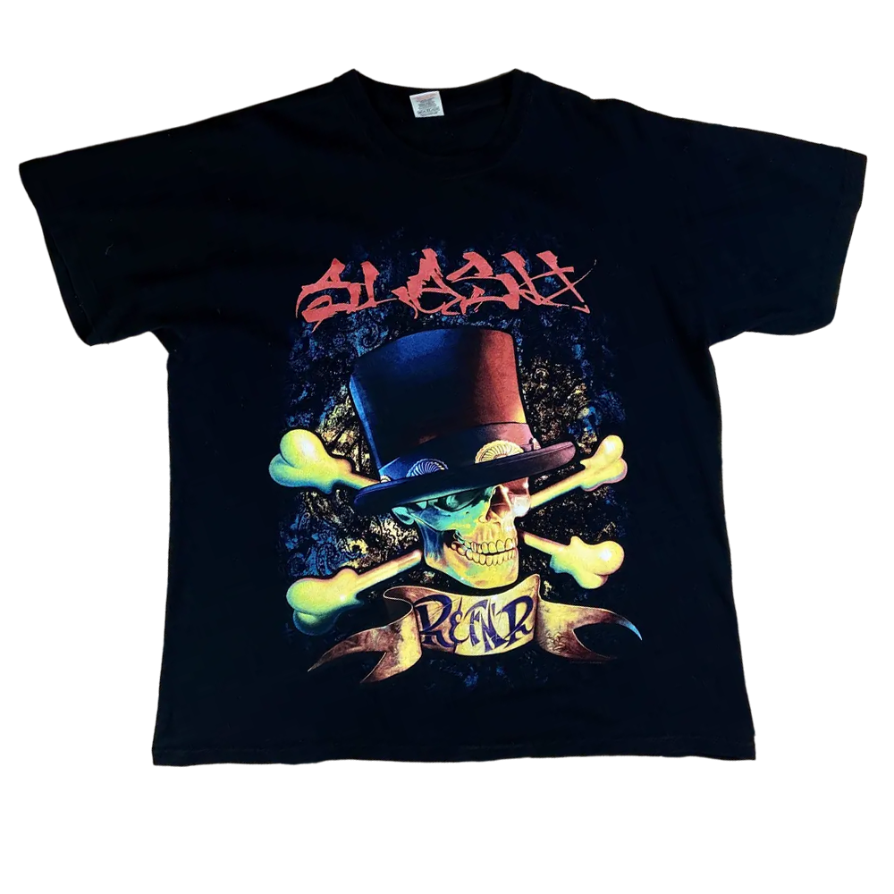 Slash Retnr Front Print Mens T-Shirt