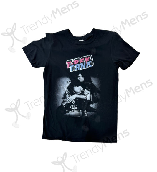 T Rex Tanx Men's T-Shirt - Black