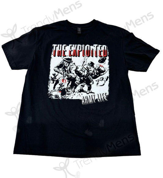 The Exploited Army Life Tee