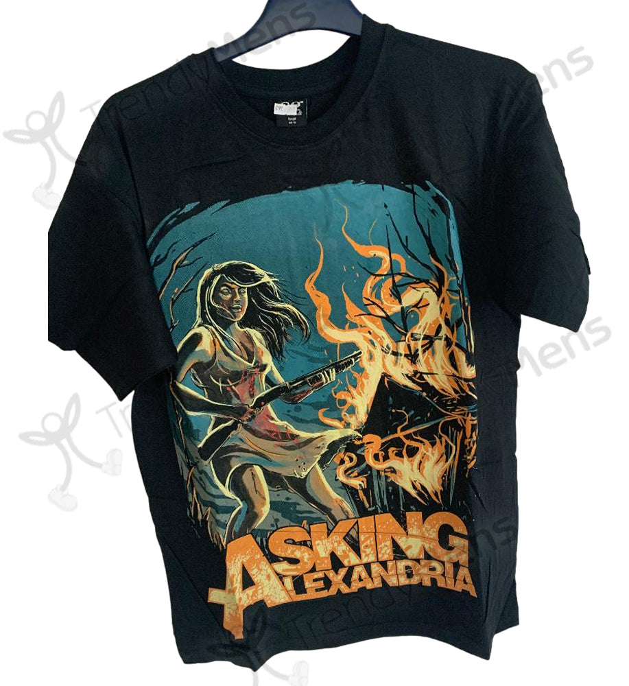 Asking Alexandria - Am I Insane T-Shirt - Black