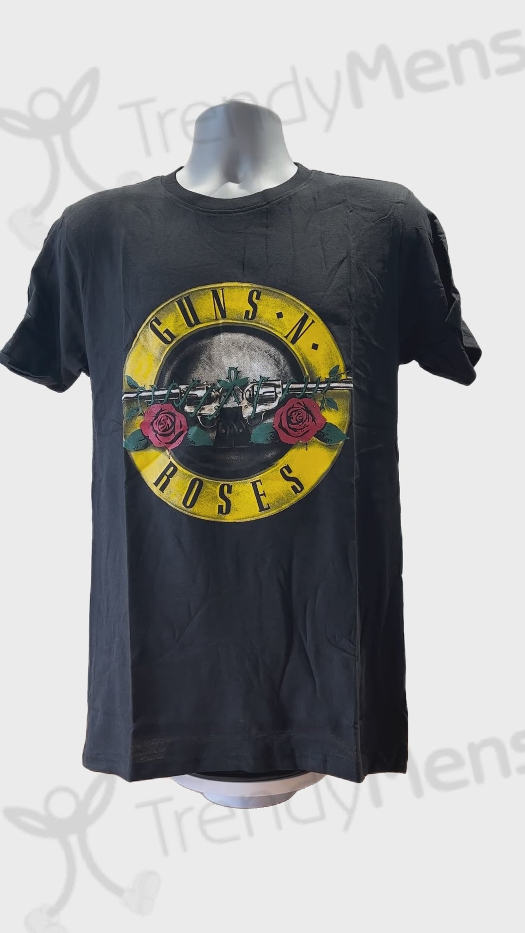 Buy Guns N Roses Bullet Logo Men's Tee Online
