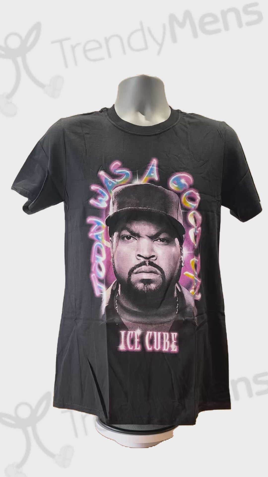 Buy Ice Cube Air Brush Band Men's T-Shirt Online