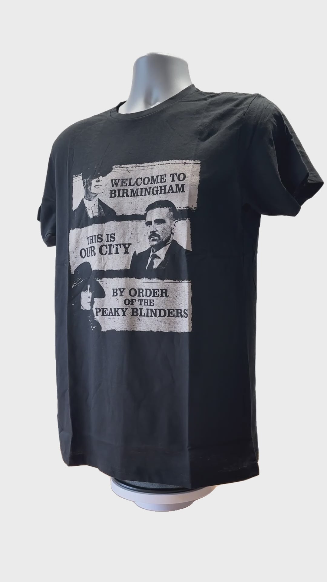 Buy Peaky Blinders - Birmingham This is Our City Men's Tee Online