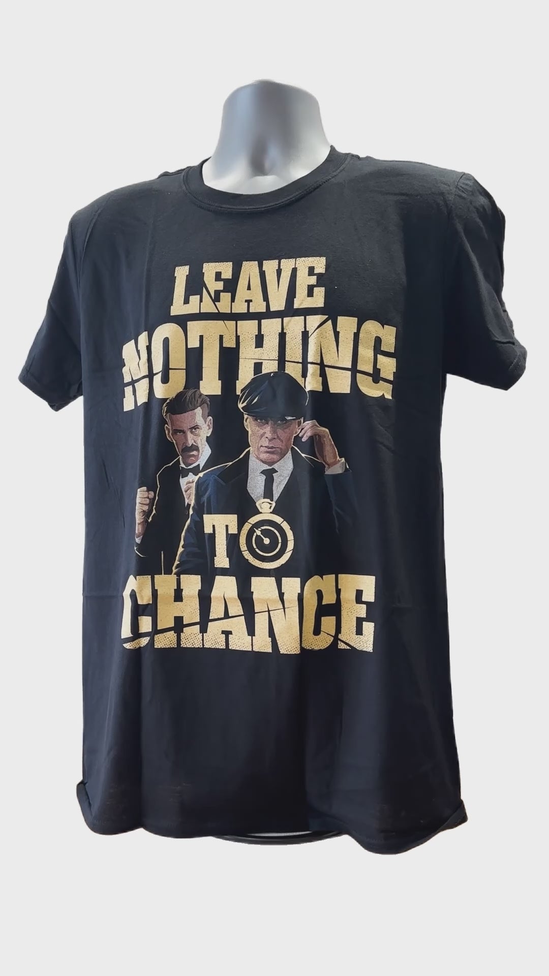 Buy Peaky Blinders - Leave Nothing To Chance Tee Online