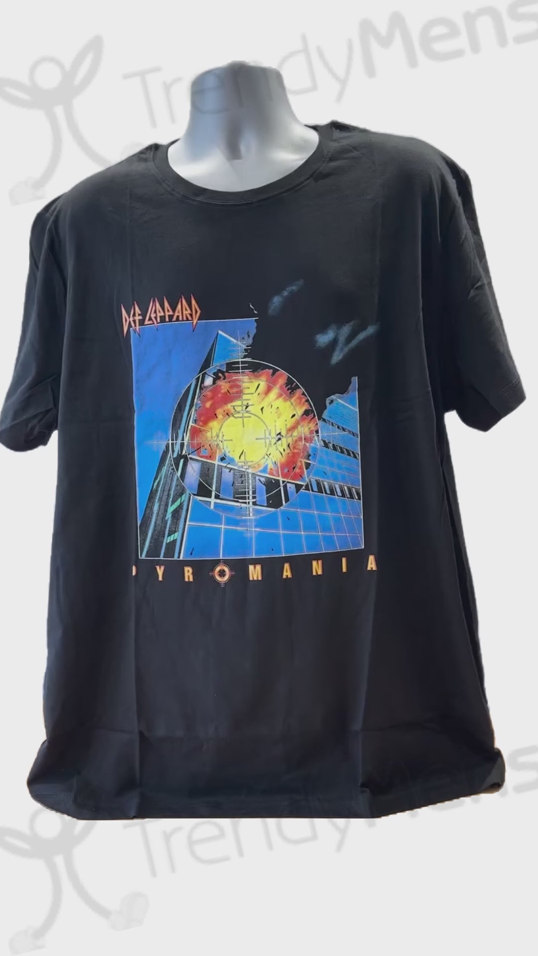 Buy Def Leppard Pyromania Men's T-Shirt Online