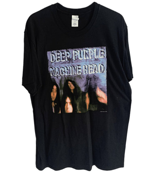 Deep Purple - Machine Head Style English Rock Band T-Shirt - Black