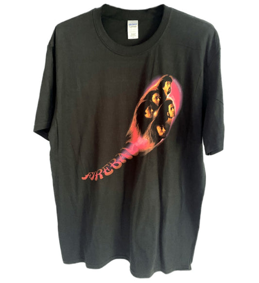 Deep Purple - Fireball Printed T-Shirt - Black