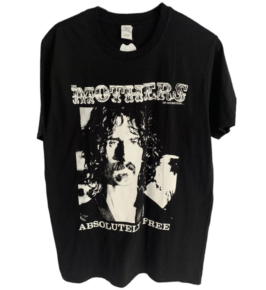 Frank Zappa The Mother's Of Inventions Absolutely Free Print Men's T-Shirt Black