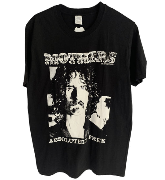 Frank Zappa The Mother's Of Inventions Absolutely Free Print Men's T-Shirt Black