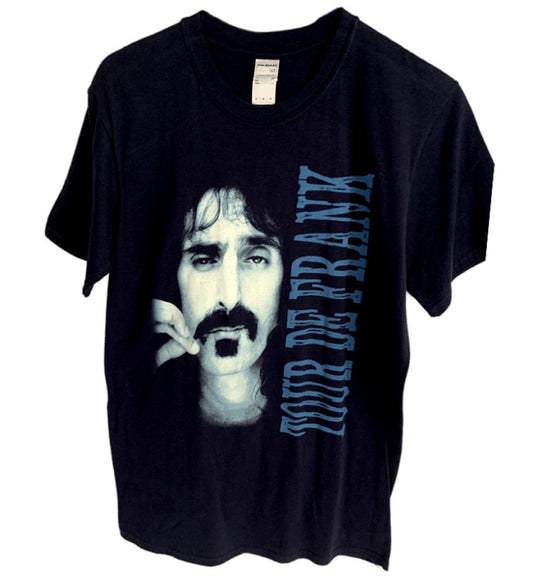 Frank Zappa - Tour De Frank Logo Band Tee Men's - Navy Blue