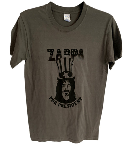 Frank Zappa - For President Men's T-Shirt - Grey