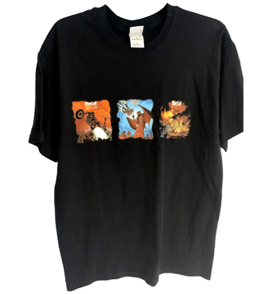 Meat Loaf - Three Bats Tour Printed Mens T-Shirt