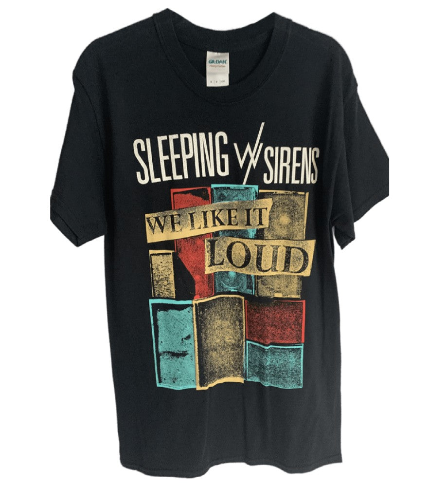 Sleeping With Sirens - T-Shirt with Print We Like It Loud