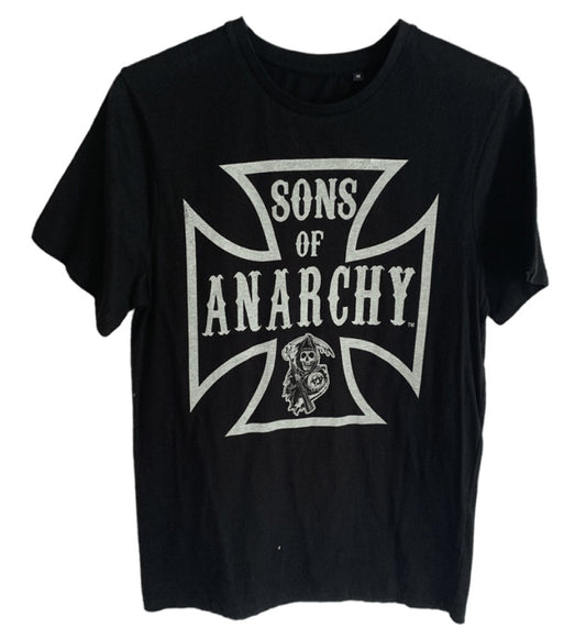 Sons of Anarchy - Cross Printed T-Shirt for Men