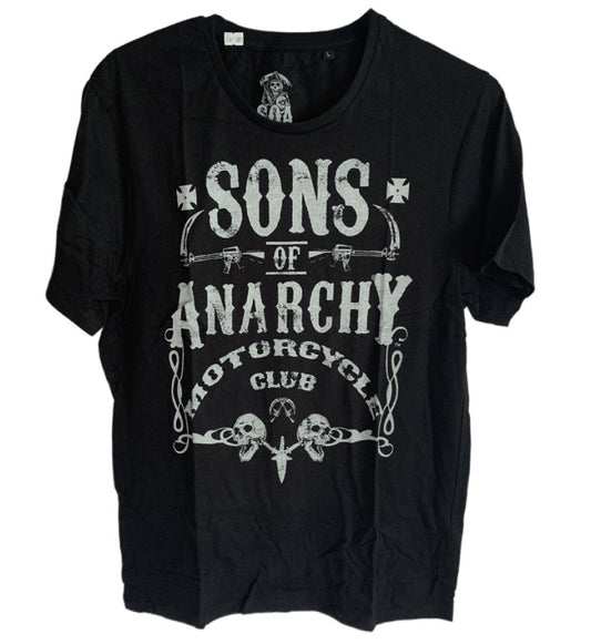 Sons of Anarchy - Motorcycle Club Printed Mens T-Shirt