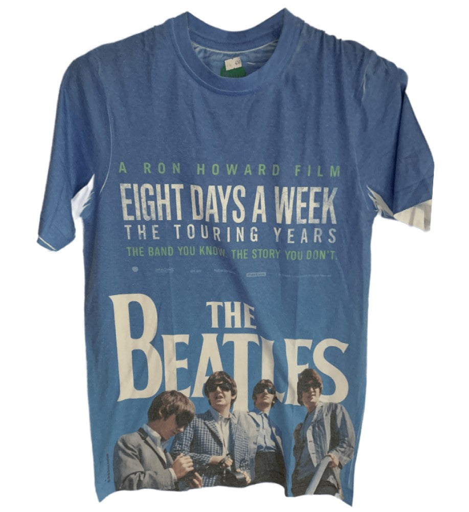 The Beatles - 8 Days A Week Movie Poster Men's T-Shirt Blue