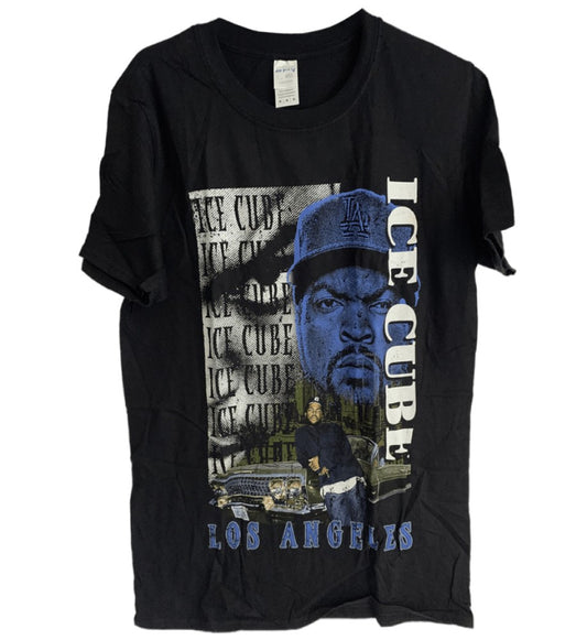 Ice Cube - Los Angels Logo Men's T-Shirt - Black