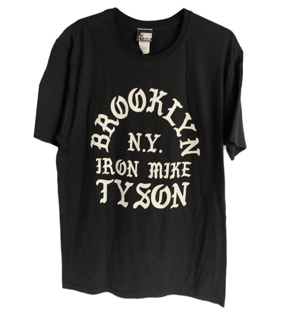 Mike Tyson - Iron Mike Brooklyn New York Men's T-Shirt - Black