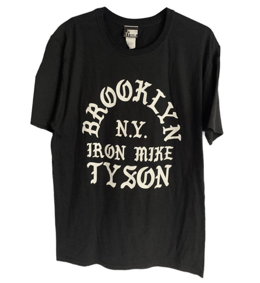 Mike Tyson - Iron Mike Brooklyn New York Men's T-Shirt - Black