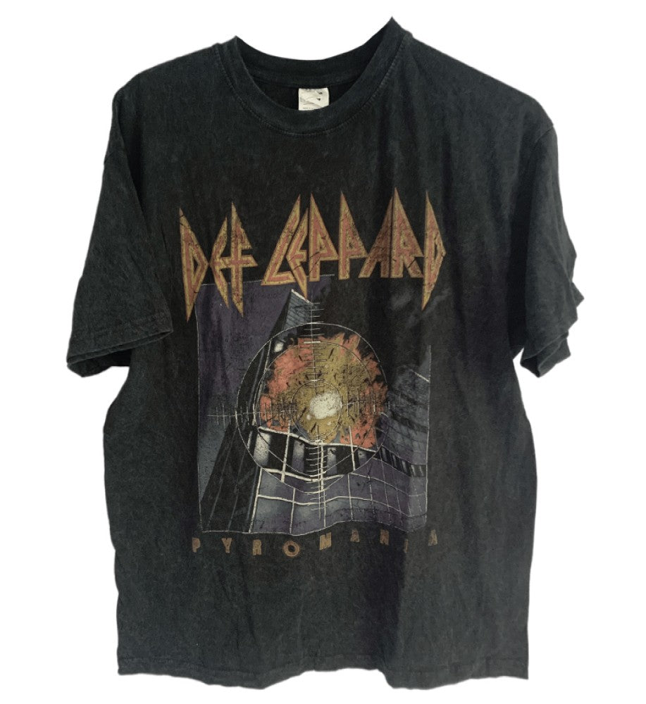 Def Leppard - Pyromania Men's T-Shirt - Black