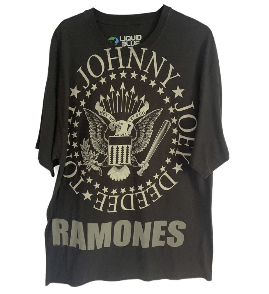 RAMONES - Hey Ho Let's Go Men's T-Shirt - Black