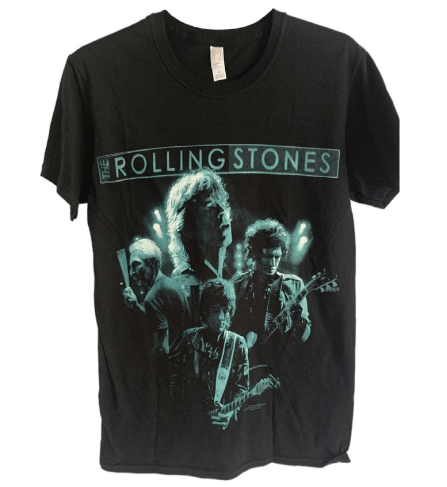 The Rolling Stones - Band Glow Men's T-Shirt - Black