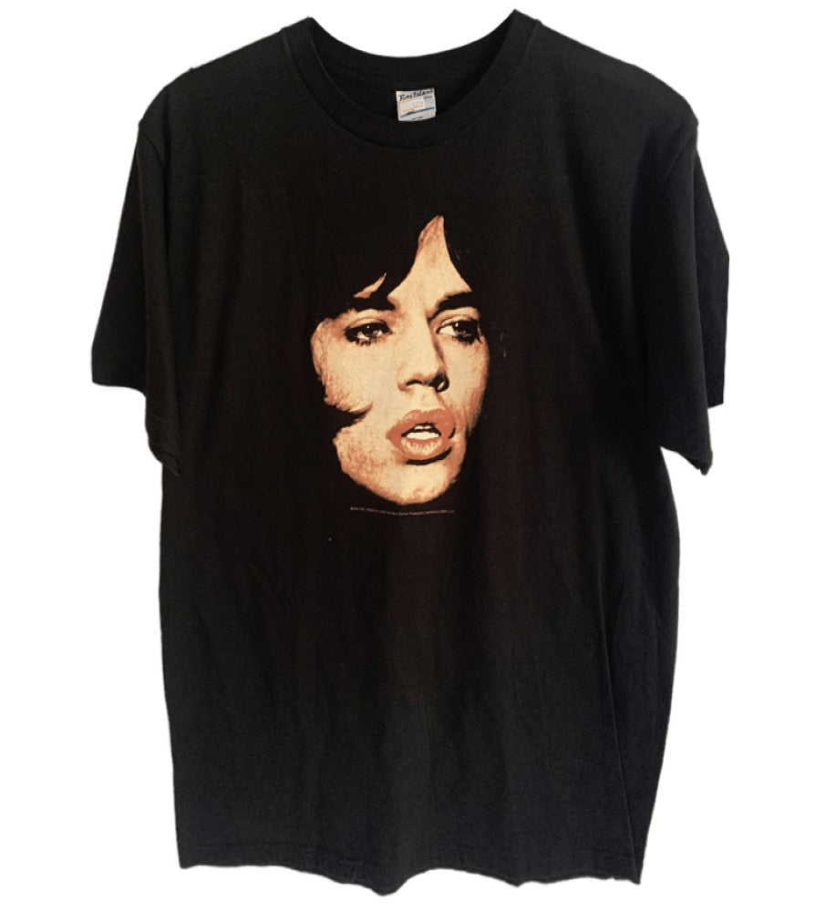 The Rolling Stones - Mick Jagger Portrait Men's T-Shirt - Black