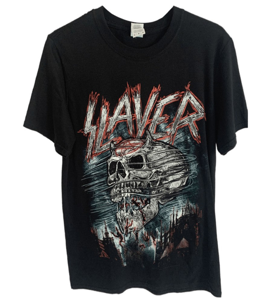 Slayer - Demon Storm Graphic Men's T-Shirt - Black