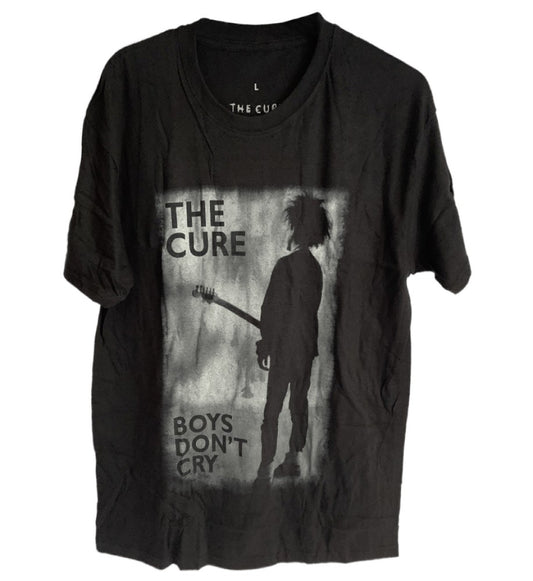 The Cure Boys Don’t Cry Black and White Men's T-Shirt
