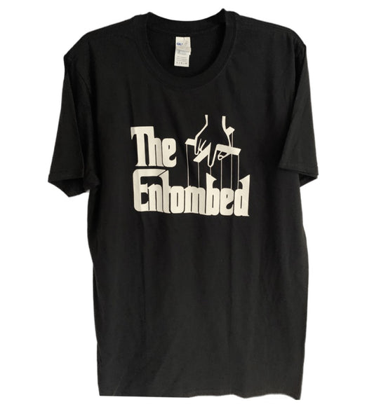The Godfather - The Entombed White Logo Men's T-Shirt - Black