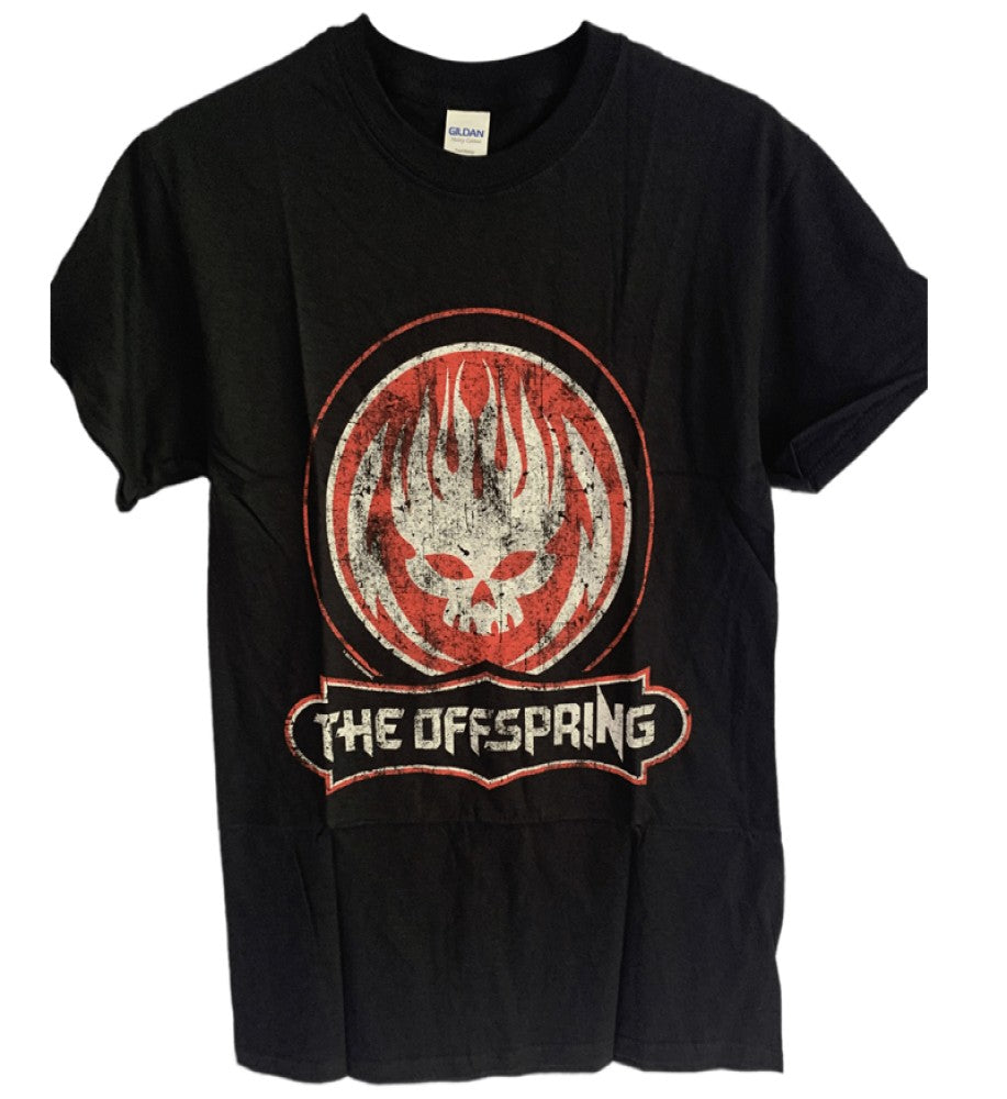 The OffSpring - Distressed Skull Men's T-Shirt 