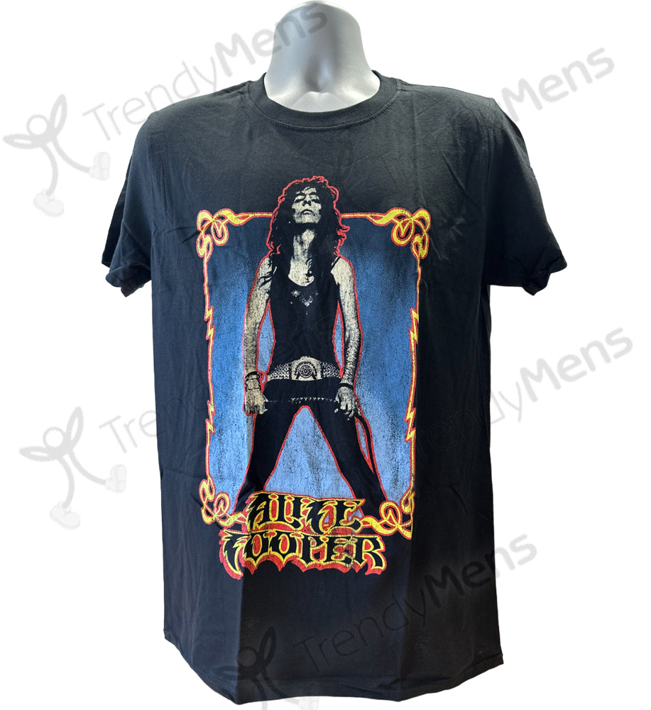 Alice Cooper Vintage Whip Men's T-Shirt - Black