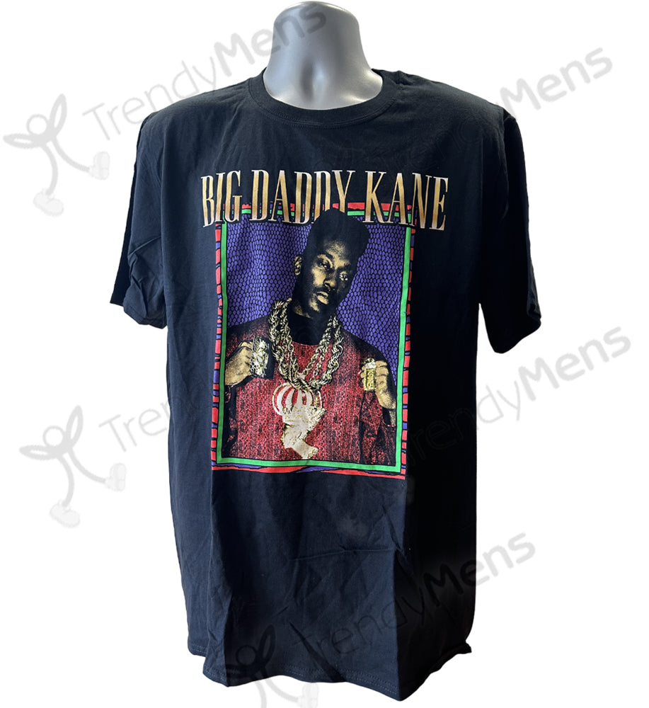 Big Daddy Kane Unisex T-Shirt - Half Steppin Graphic Print - Black