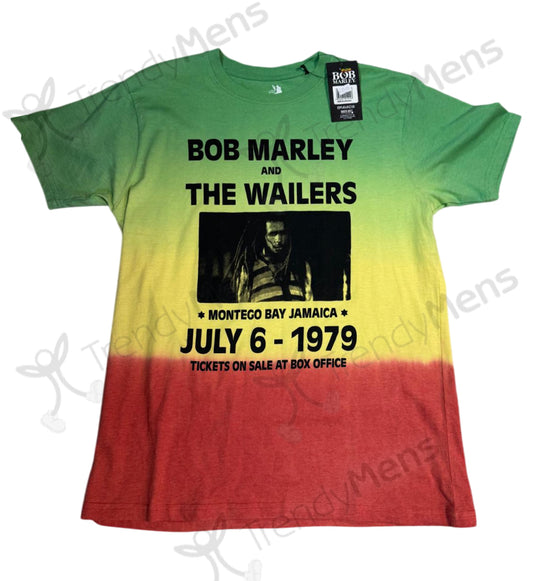 Bob Marley - Montego Bay Wash Collection T-Shirt - Green
