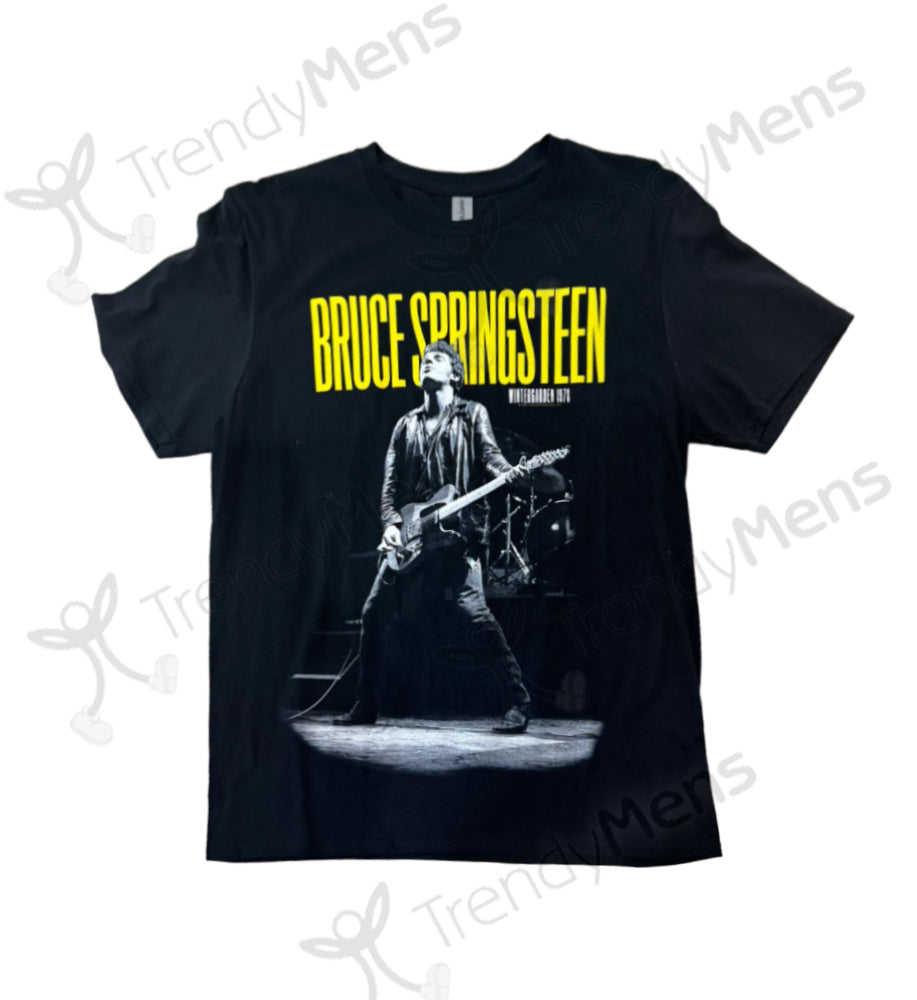 Bruce Springsteen - Winterland Ballroom Guitar Printed T-Shirt