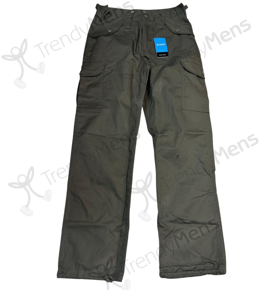 Stylish Men Cargo Pants - Olive Green