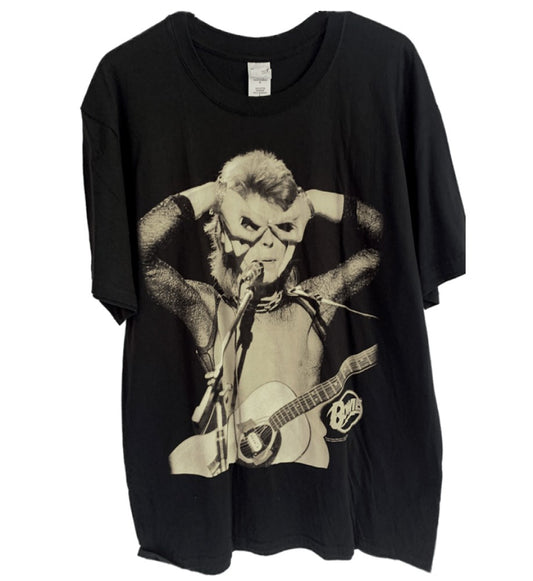 David Bowie - Acoustics Printed Men's T-Shirt