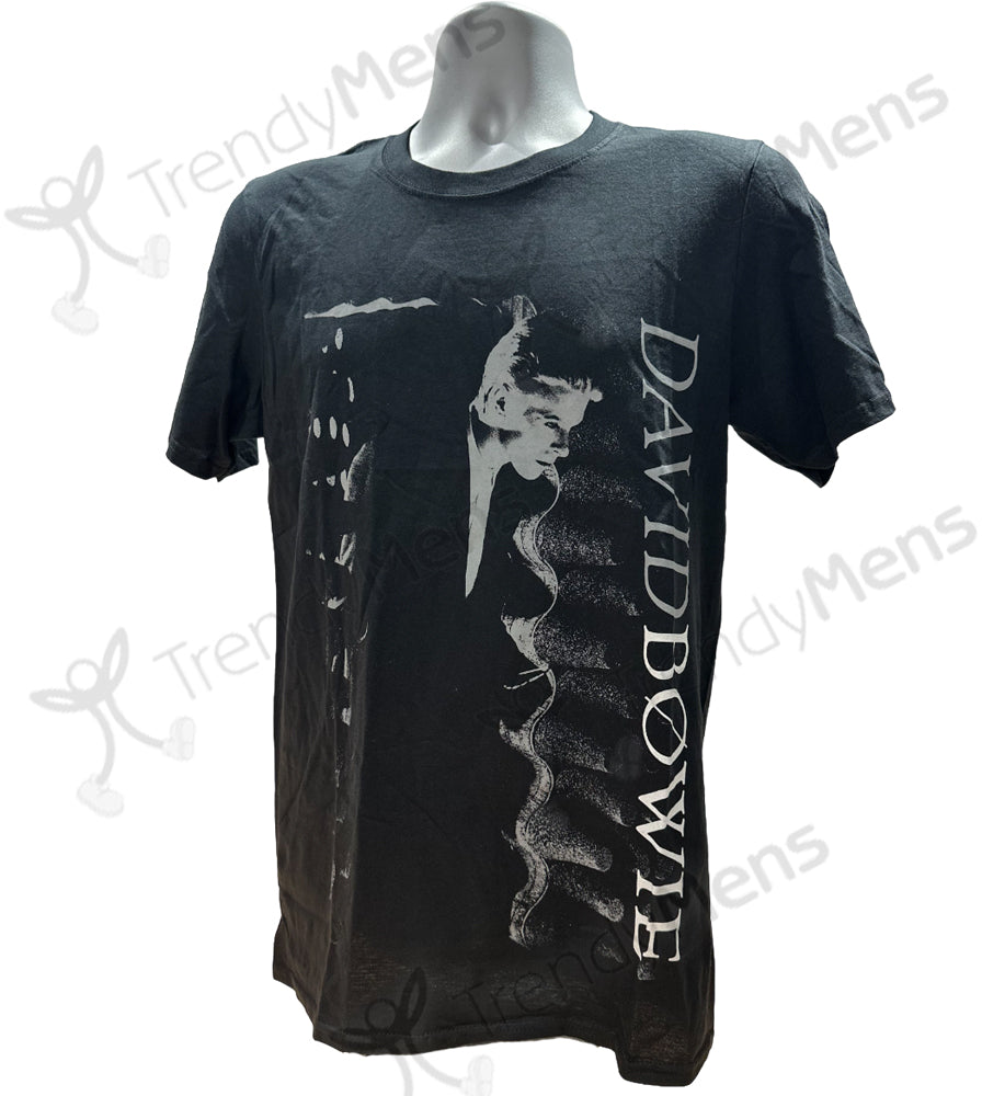 David Bowie - Distorted Graphic Print Men's T-Shirt